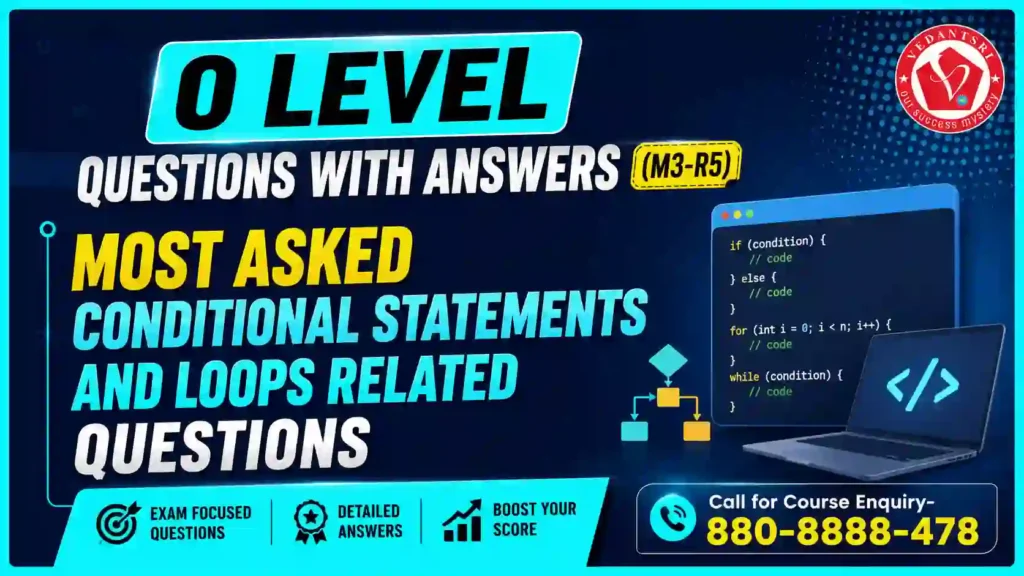 O Level Questions with Answers (M3-R5) Most Asked Programming and Problem Solving Through C Language Questions 5 O Level Questions with Answers (M3-R5) Most Asked Programming and Problem Solving Through C Language Questions Pradip VedantSri
