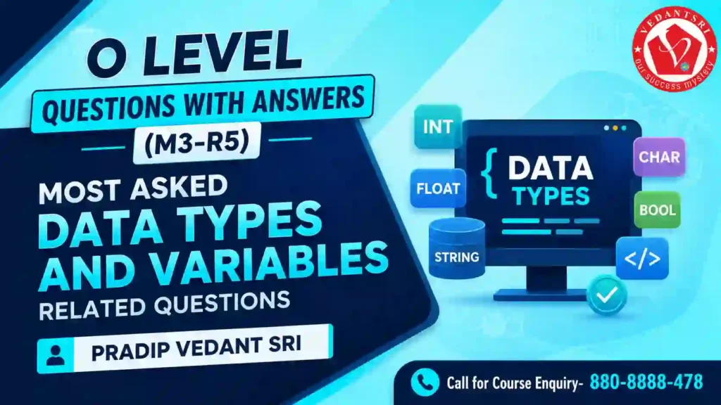 O Level Questions with Answers (M3-R5) Most Asked Programming and Problem Solving Through C Language Questions 3 O Level Questions with Answers (M3-R5) Most Asked Programming and Problem Solving Through C Language Questions Pradip VedantSri