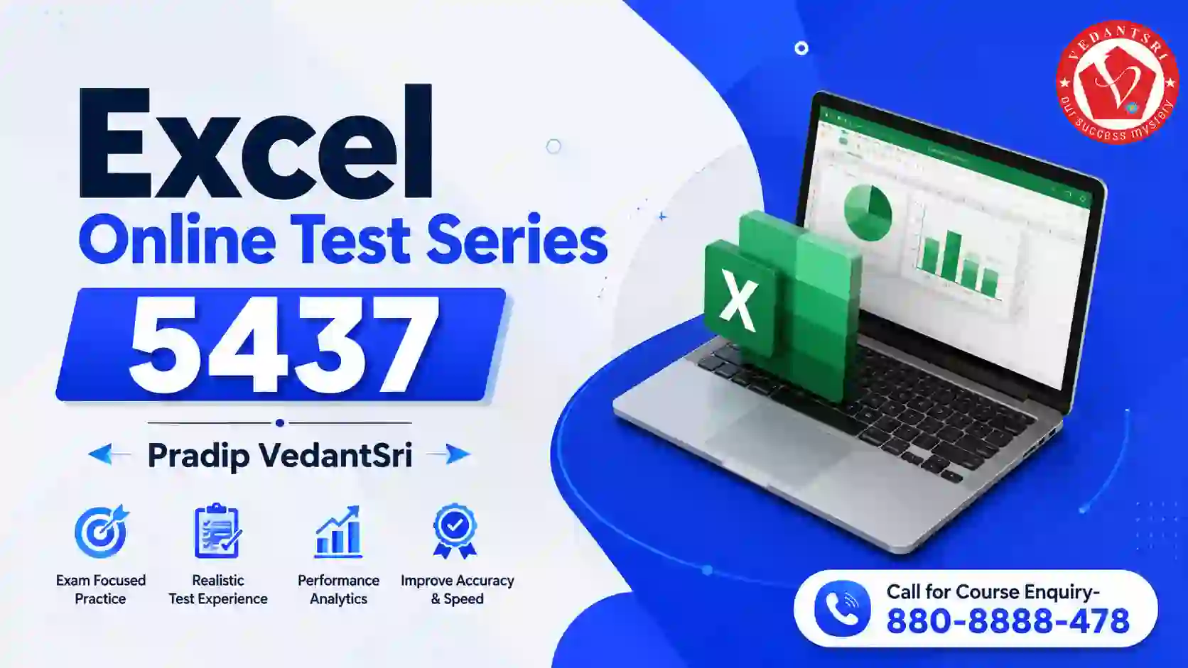 Excel Online Test Series 5437 Pradip VedantSri