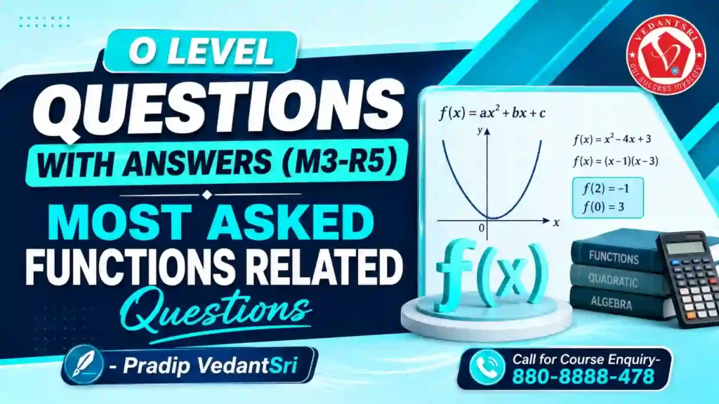 O Level Questions with Answers (M3-R5) Most Asked Programming and Problem Solving Through C Language Questions 6 O Level Questions with Answers (M3-R5) Most Asked Programming and Problem Solving Through C Language Questions Pradip VedantSri