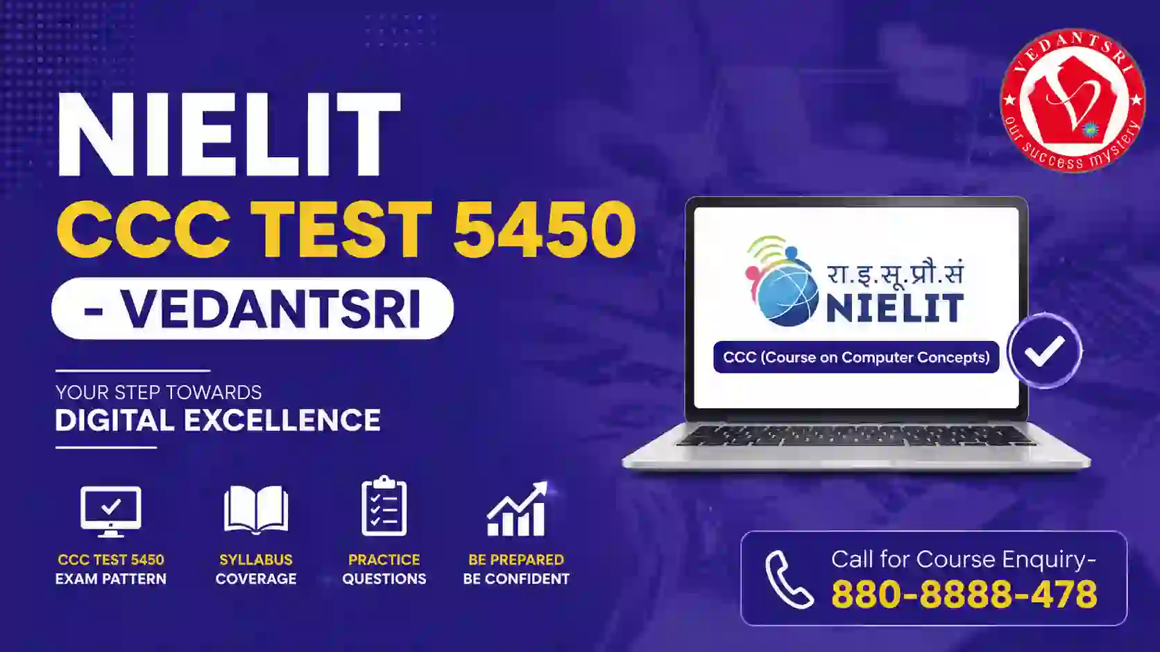 NIELIT CCC Test 5450 Pradip VedantSri