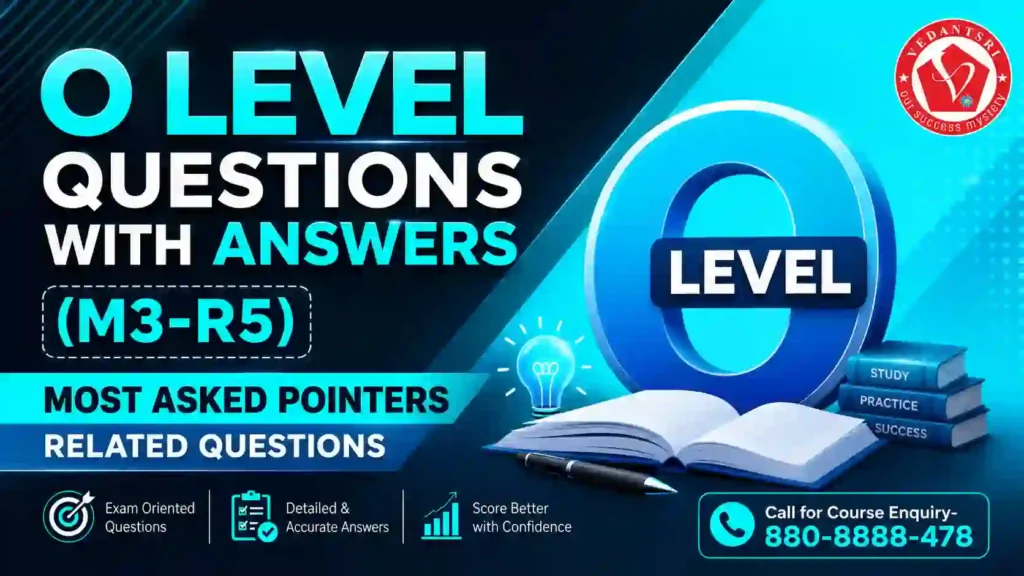 O Level Questions with Answers (M3-R5) Most Asked Programming and Problem Solving Through C Language Questions 8 O Level Questions with Answers (M3-R5) Most Asked Programming and Problem Solving Through C Language Questions Pradip VedantSri