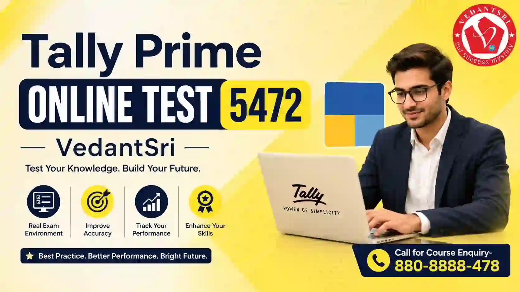 Tally Prime Online Test 5472 VedantSri