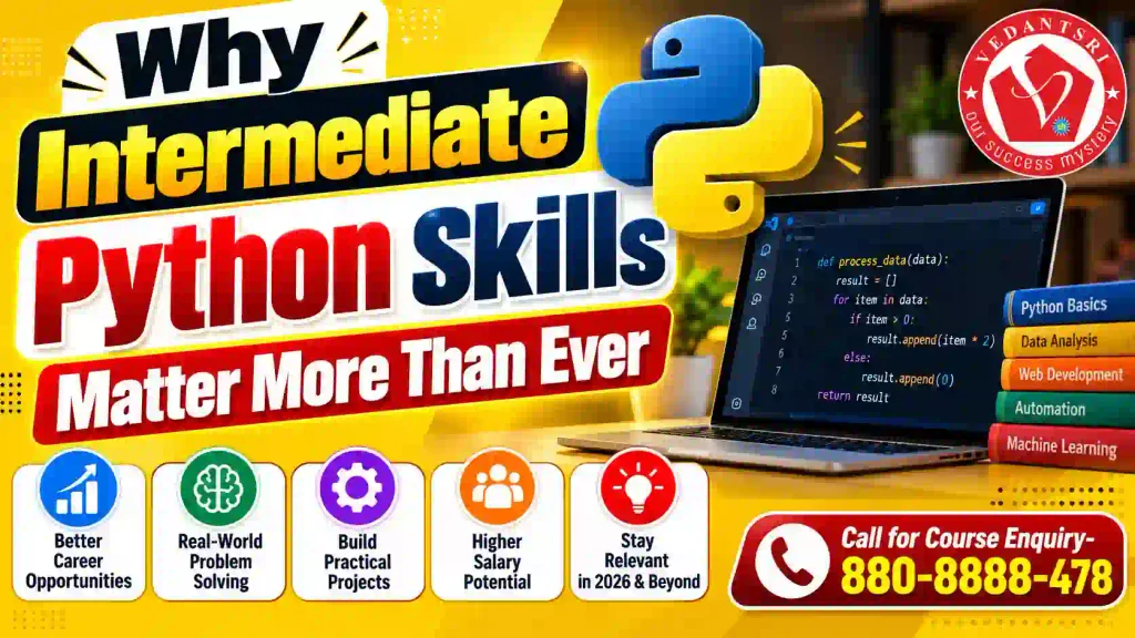 A to Z Python Online Test Series Intermediate – Guide That Actually Makes You Job-Ready 4 A to Z Python Online Test Series Pradip VedantSri